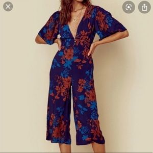 Sage The Label Flower Romper